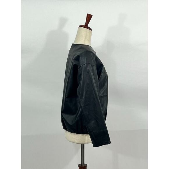 BEARDSLEY Sz 0 XS Black Sheepskin Leather Jacket - Picture 5 of 8